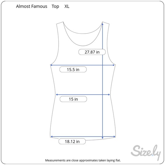 Almost Famous Womens Lace Tank Top Size XL Black White Sheer Floral Pullover - Picture 3 of 13